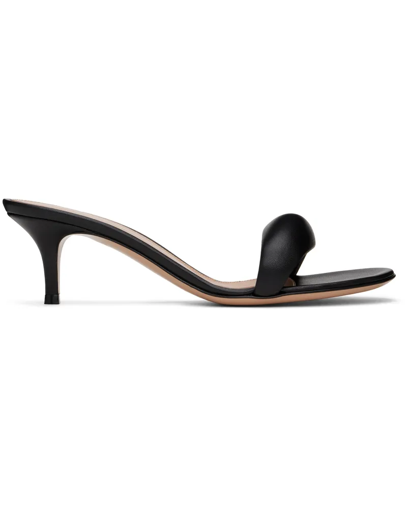 Gianvito Rossi Black Bijoux 55 Mules Black