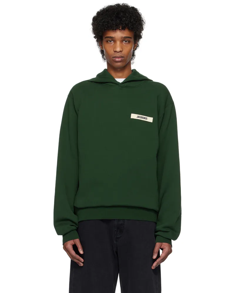 Jacquemus Green 'The Gros Grain' Hoodie 591