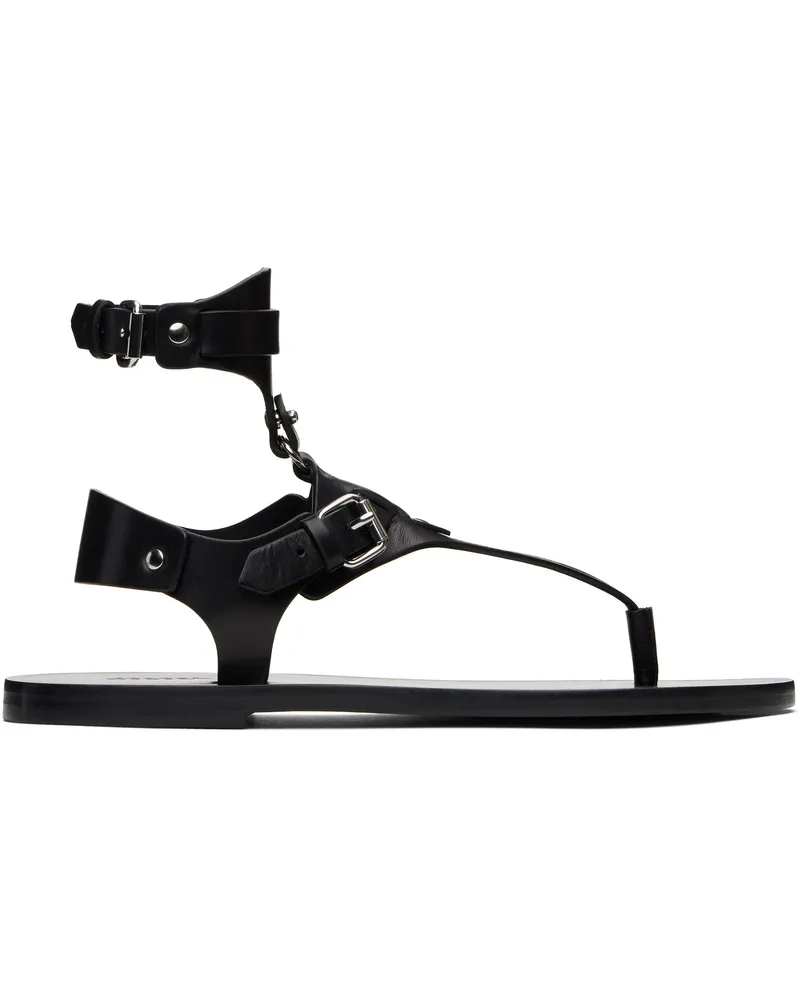 Isabel Marant Black Eveen Sandals Black