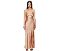 Pink Ren Split Maxi Dress