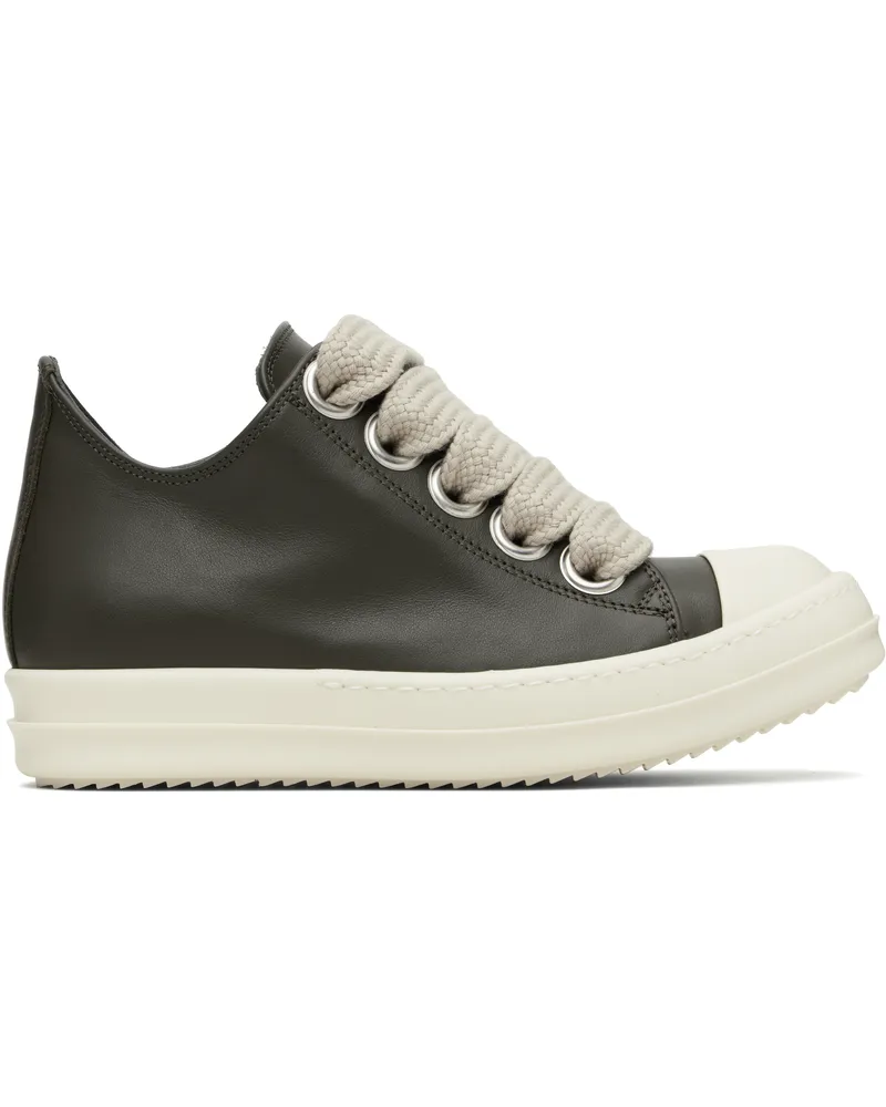 Rick Owens Gray Concordians Jumbolace Low Sneakers 2511