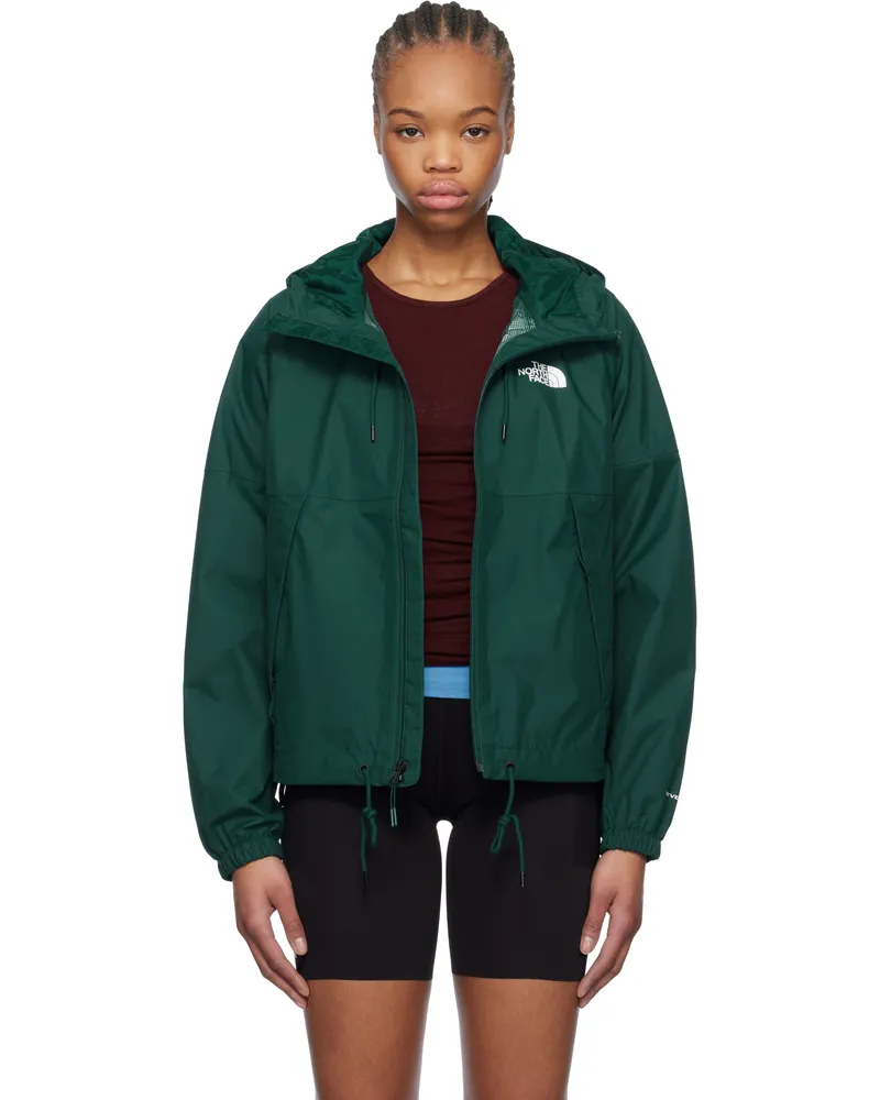 The North Face Green Antora Rain Jacket 6gi