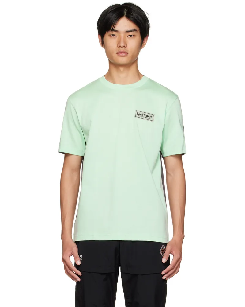 Li Ning Green Love Nature T-Shirt Mist