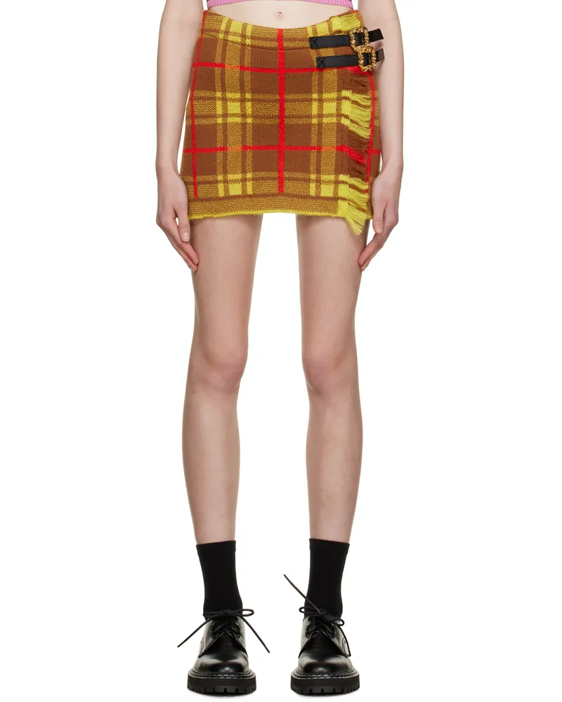 CORMIO Brown Tracy Miniskirt Brown