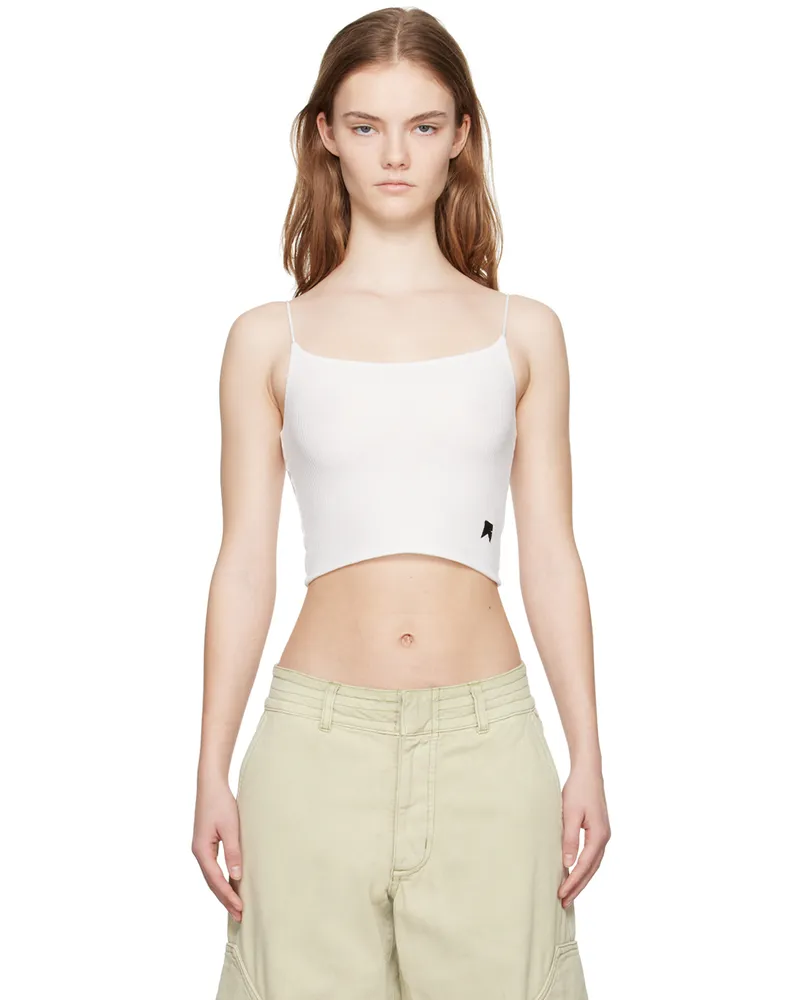 RHUDE SSENSE Exclusive White Tank Top 0377