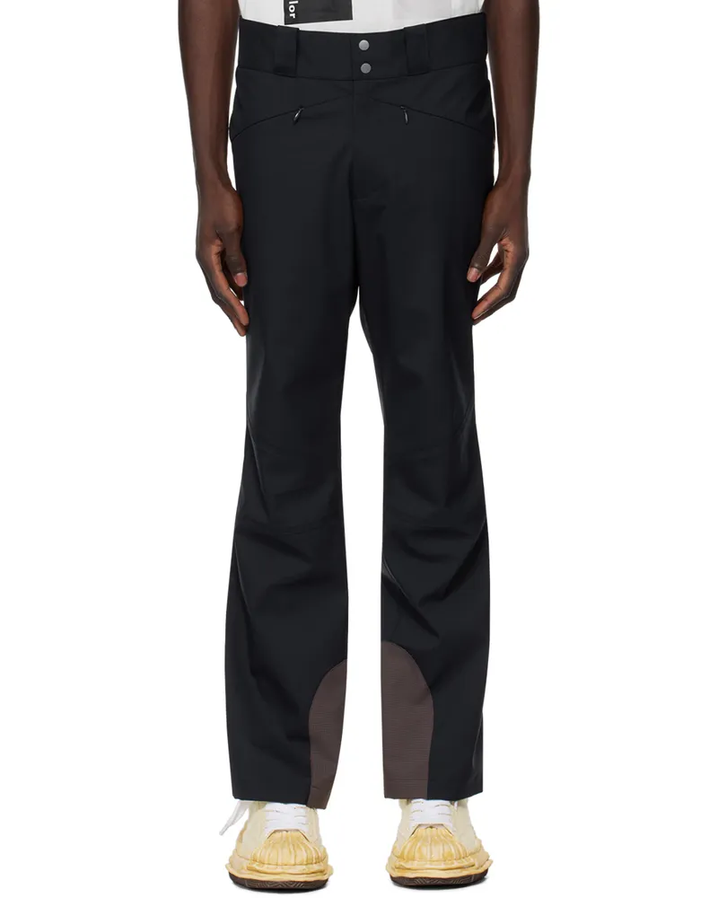 kolor Navy Paneled Trousers D-navy
