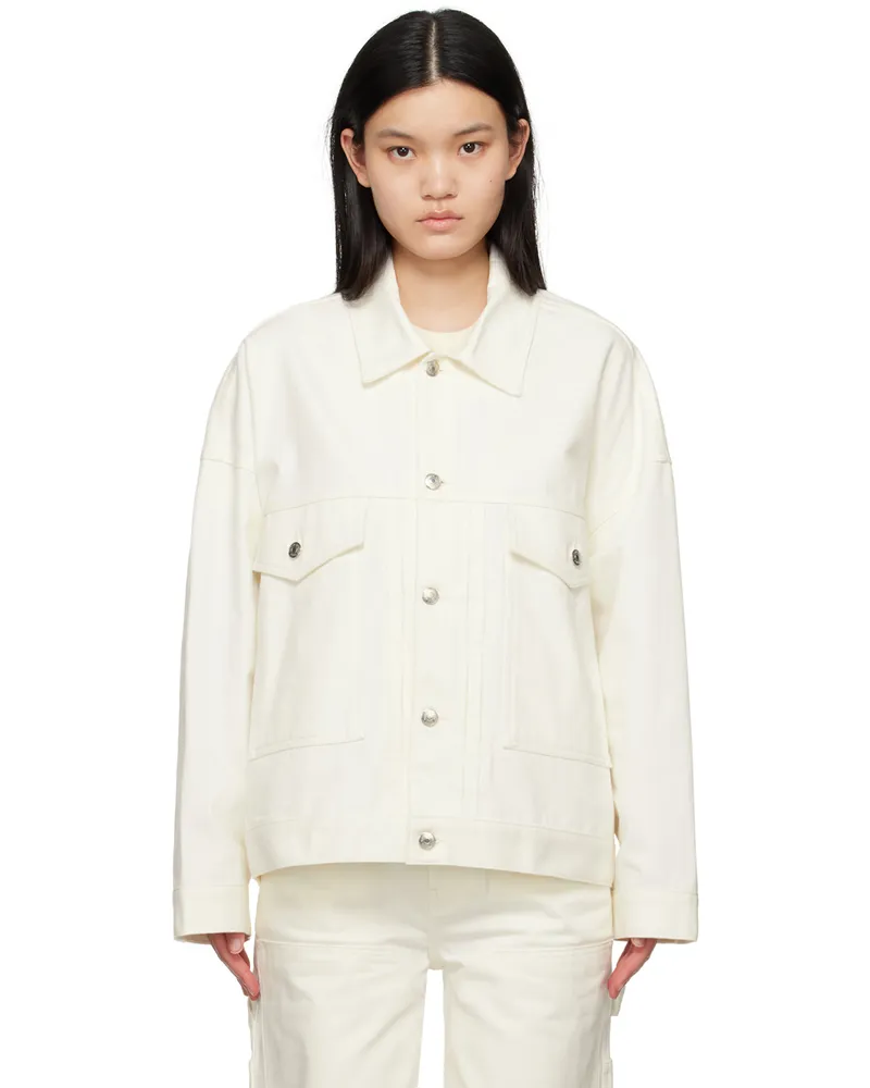 Kitsuné Off-White Trucker Denim Jacket P103