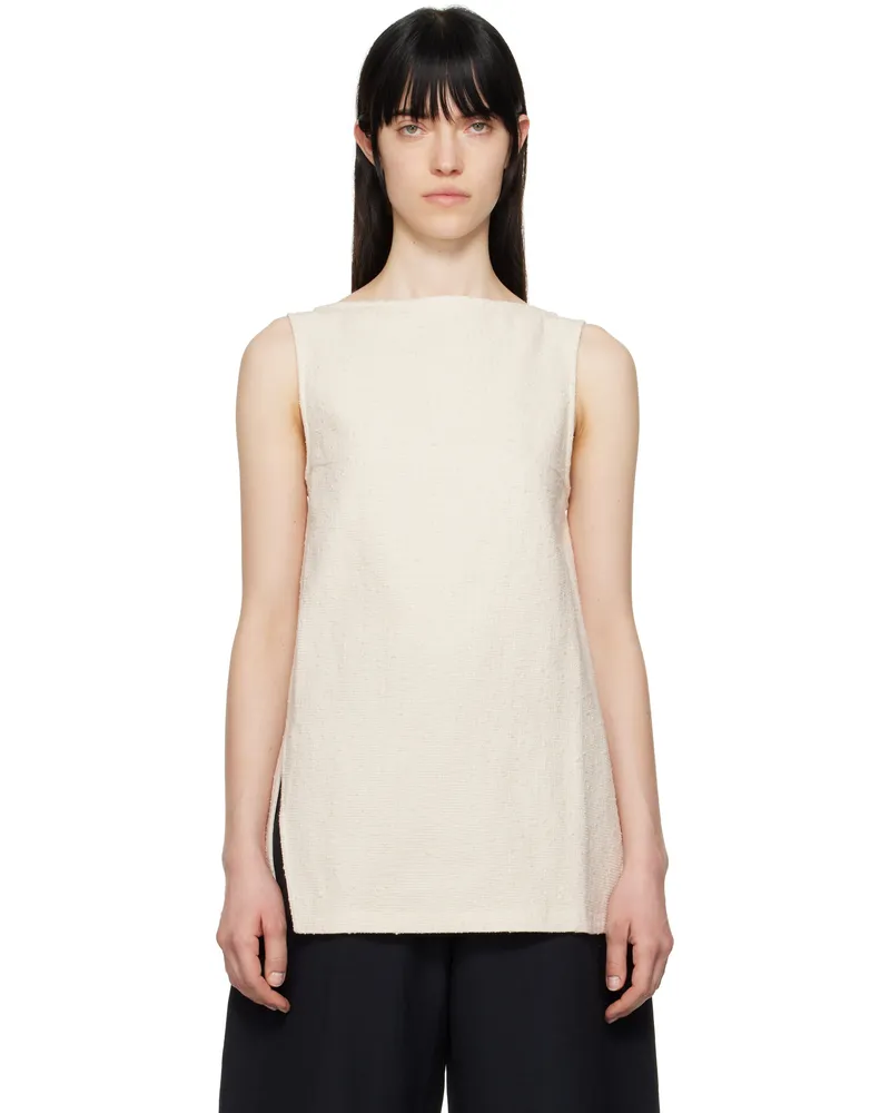 Studio Nicholson Off-White Mager Top Cream
