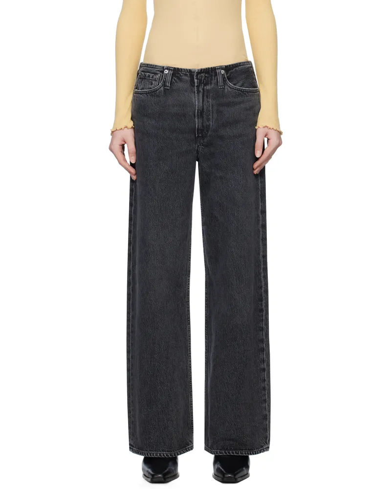 AGOLDE Black Lex Jeans Paradox