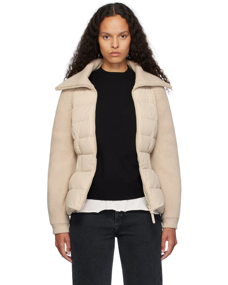 Mackage Beige Foxy Down Jacket C0281