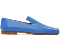 Blue Pilot Loafers