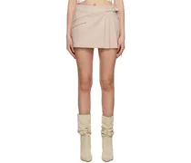 Beige Tyra Miniskirt