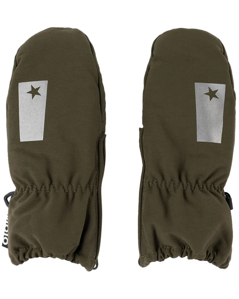 Molo Kids Khaki Igor Mittens 8556