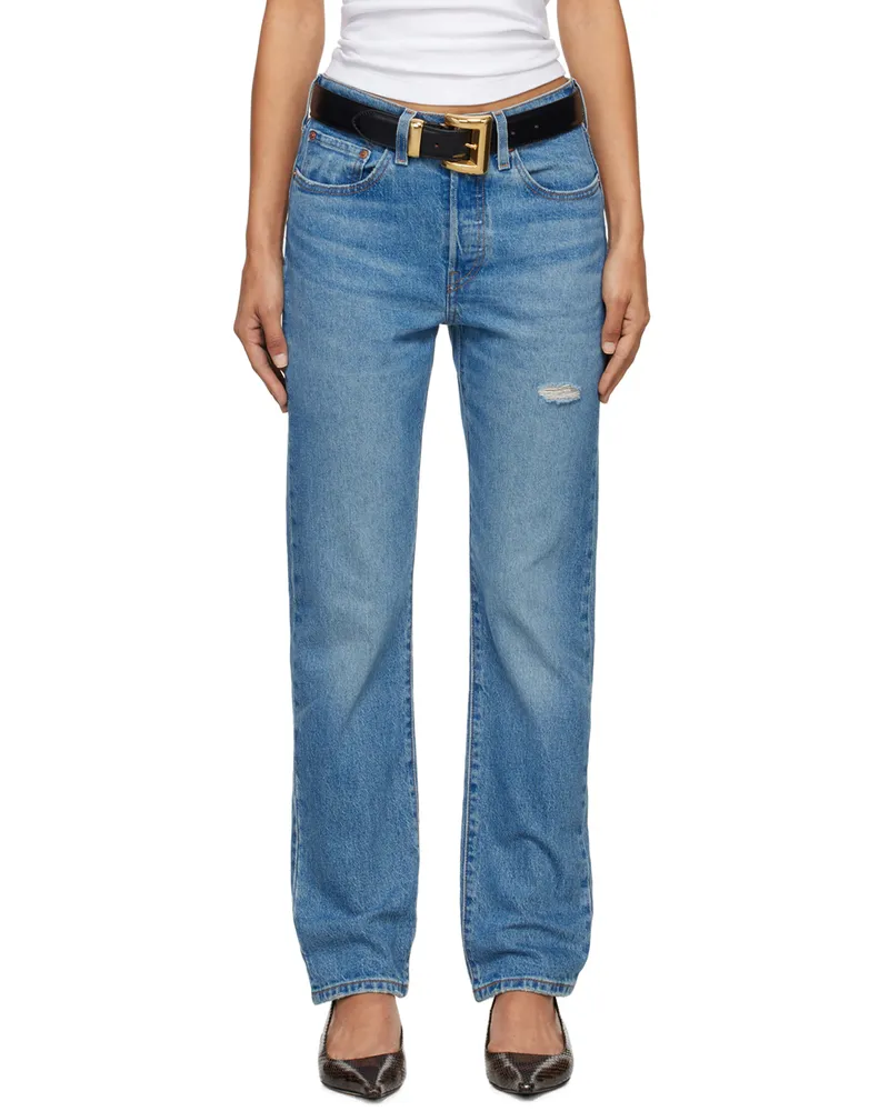 Levi's Blue 501 Original Fit Jeans Historically