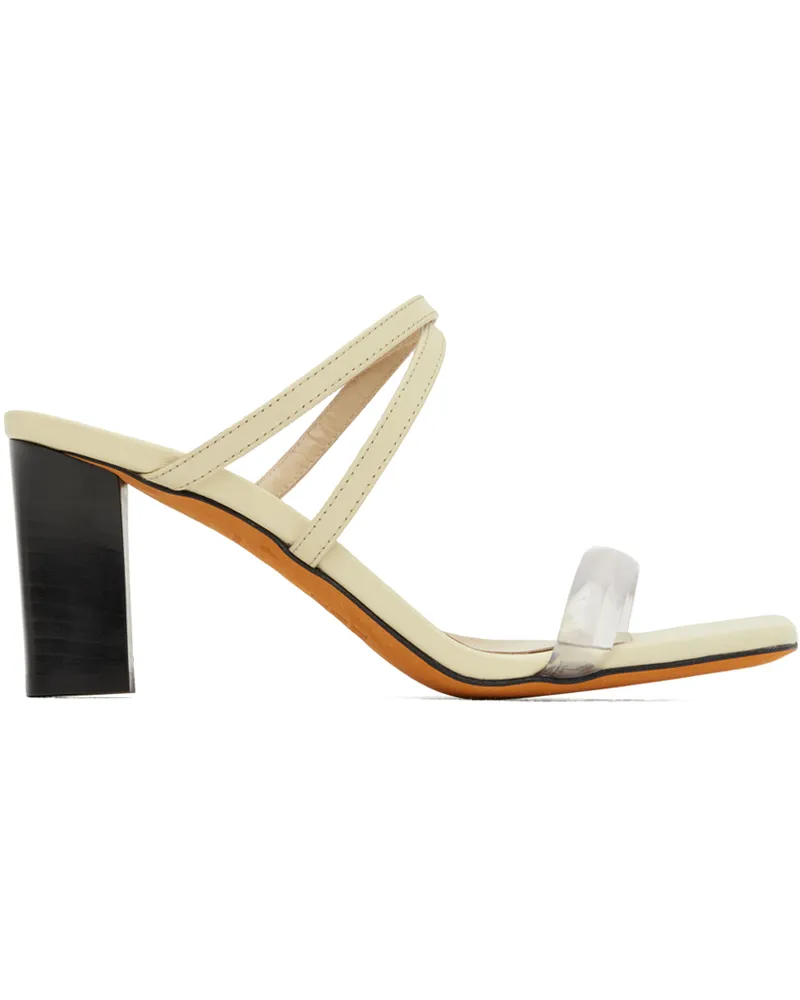 Maryam Nassir Zadeh Off-White Samantha Heeled Sandals Dahlia