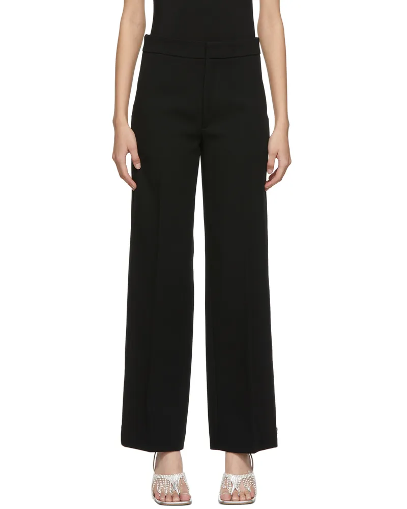 GAUCHERE Black Crepe Vida Trousers 1000