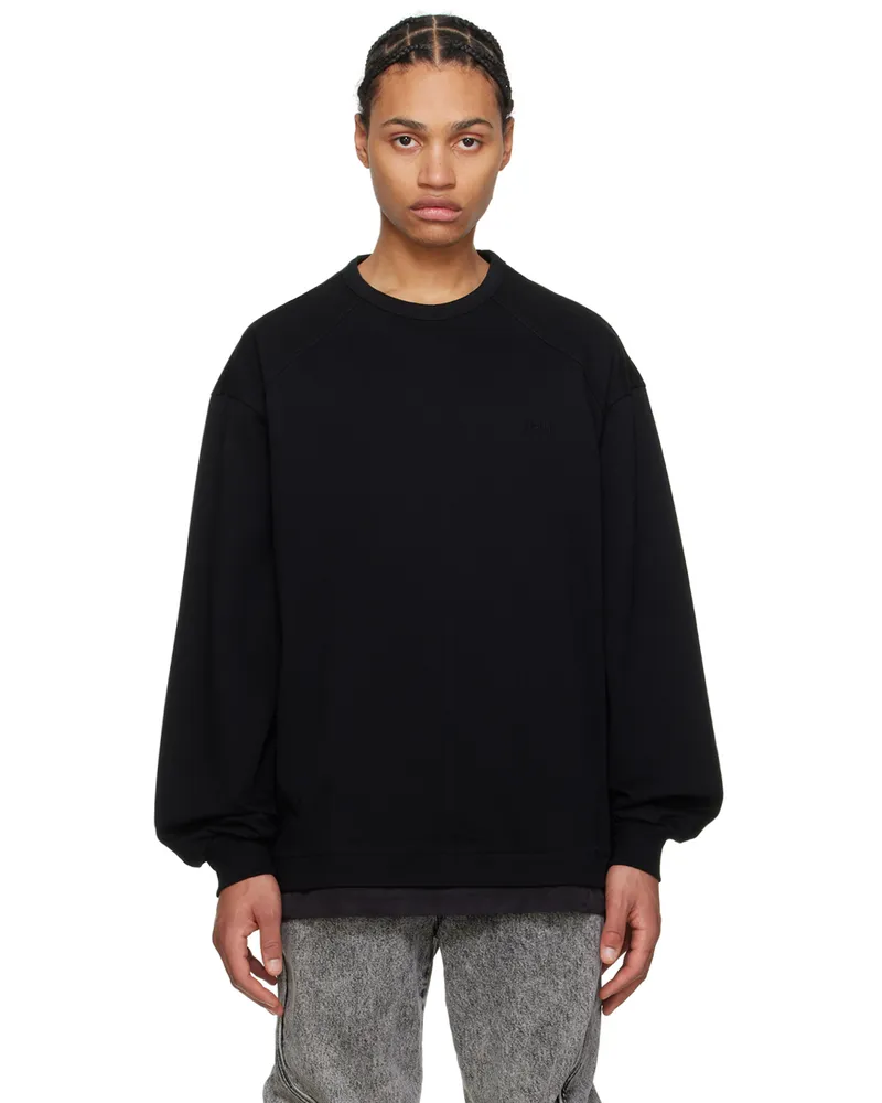JUUN.J Black Side Zip Sweatshirt 5
