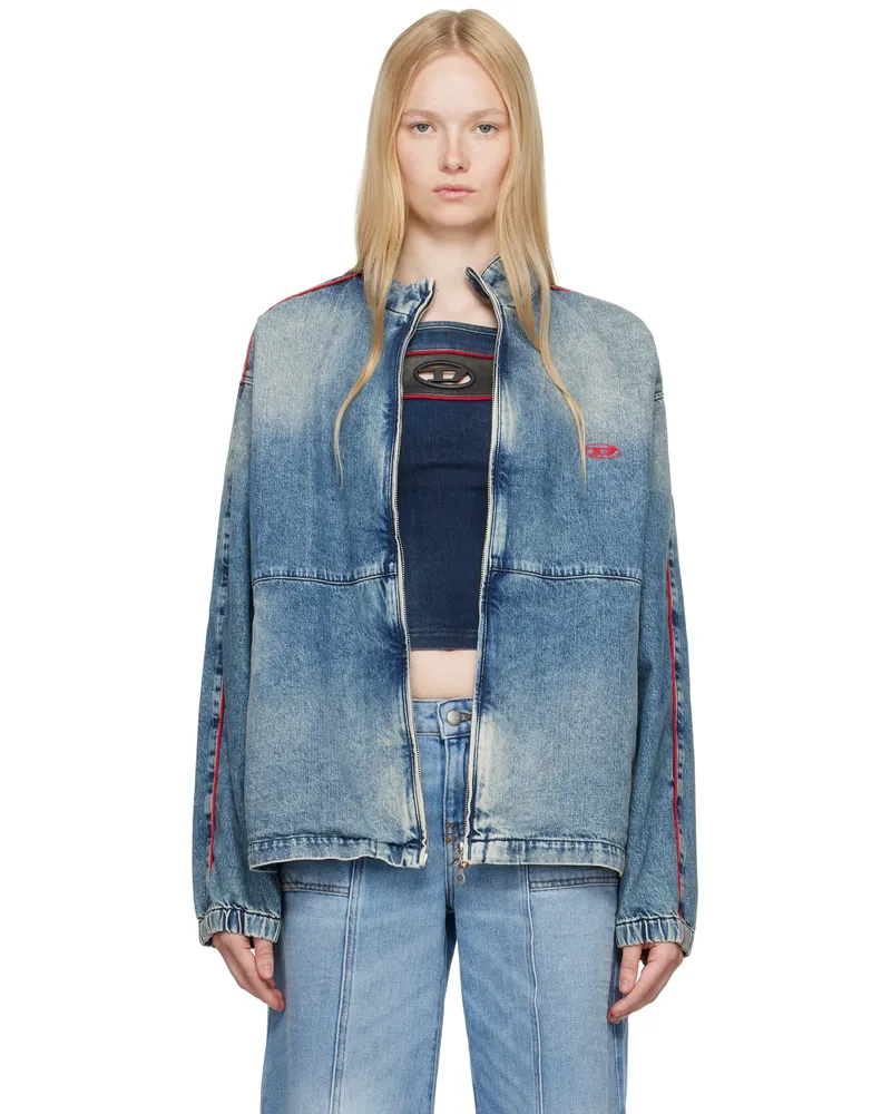Diesel Blue D-Krap-S2 Denim Jacket 01