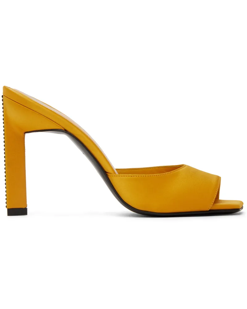 ATTICO Yellow Kaia Heeled Sandals 205