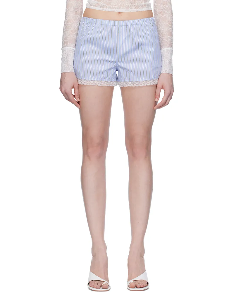 Miaou Blue Anna Shorts Periwinkle