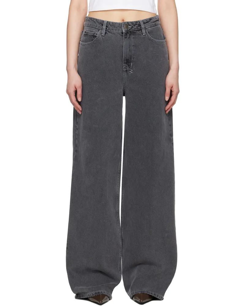 ksubi Gray Baggy Jeans Grey