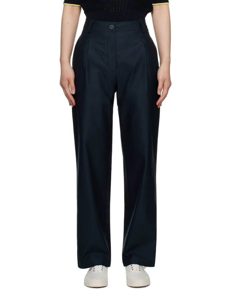 Kitsuné Navy Hotel Olympia Edition Trousers P498