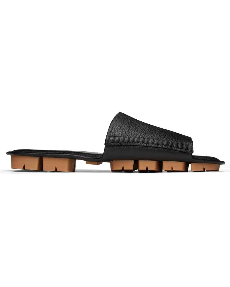 Bottega Veneta Black Shore Sandals 1000