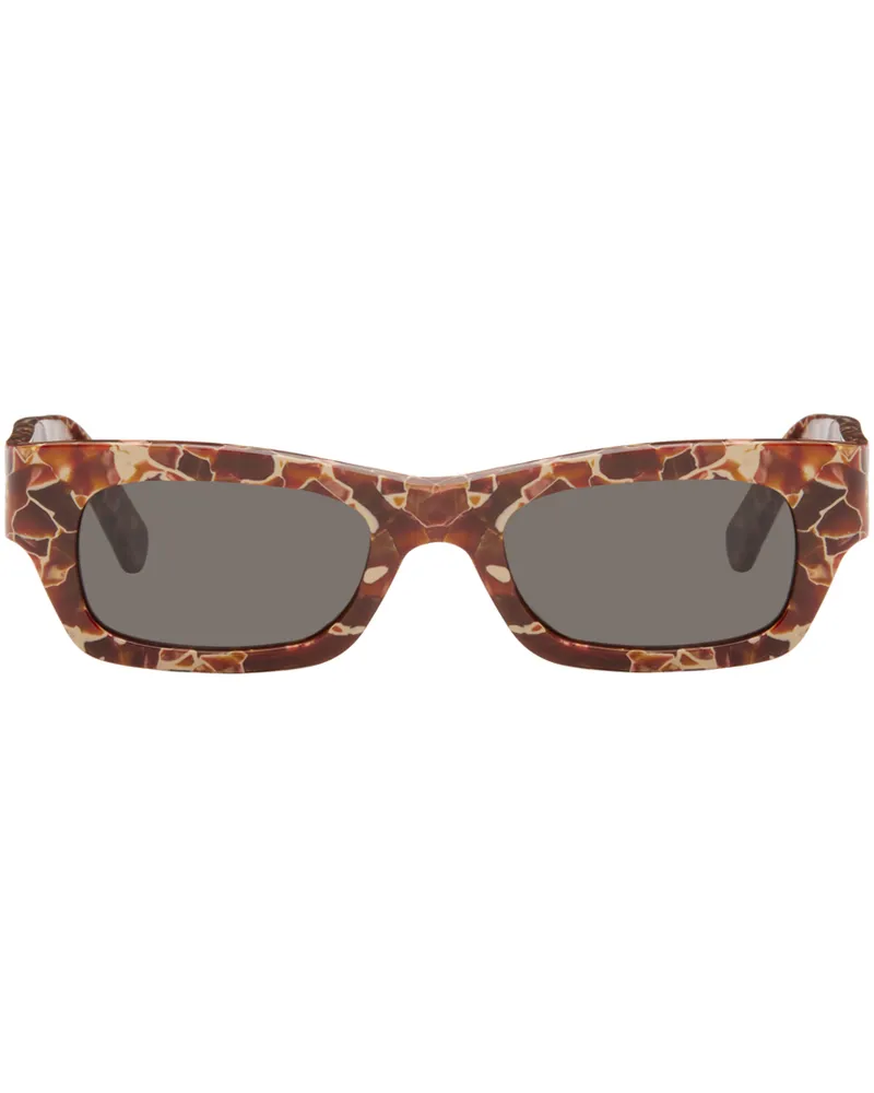 Marni Brown Haicli Sunglasses Lava
