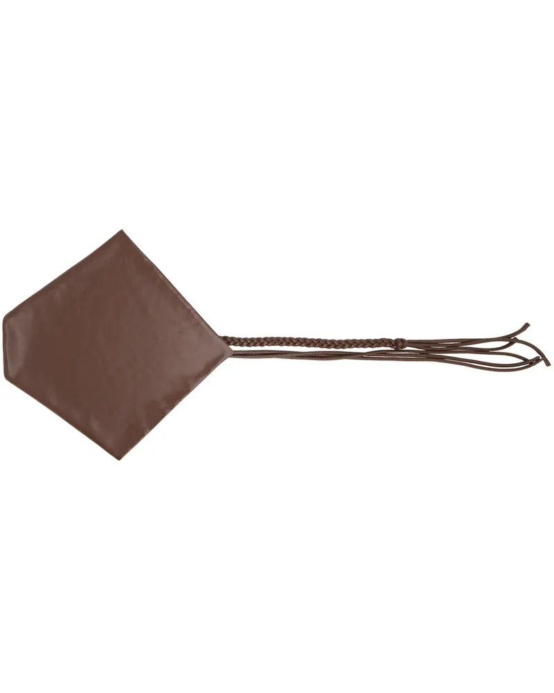 Nanushka Burgundy Brita Scarf Plum