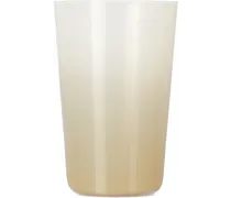 Beige Tall Cup Glass