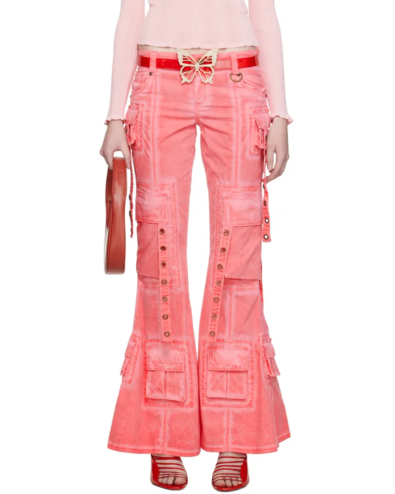 Blumarine SSENSE Exclusive Pink Trousers N0729