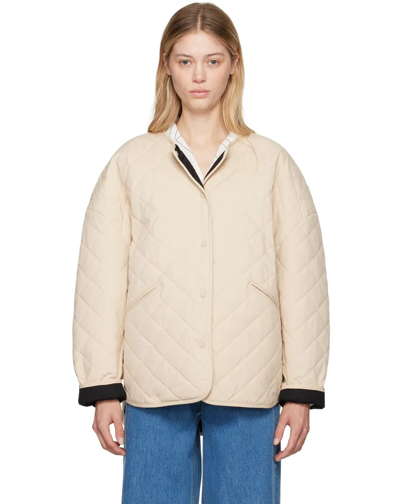 Totême SSENSE Exclusive Beige Jacket 752