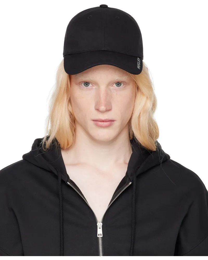 Thierry Mugler Black Workwear Cap Black