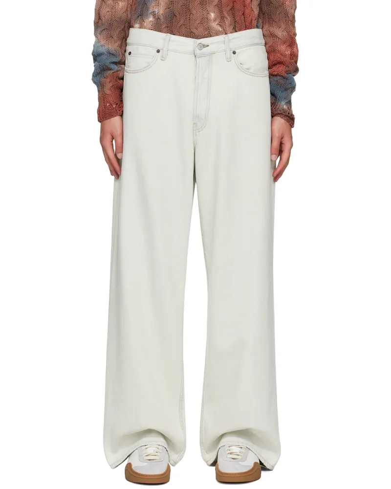 Acne Studios Blue Five-Pocket Jeans Light