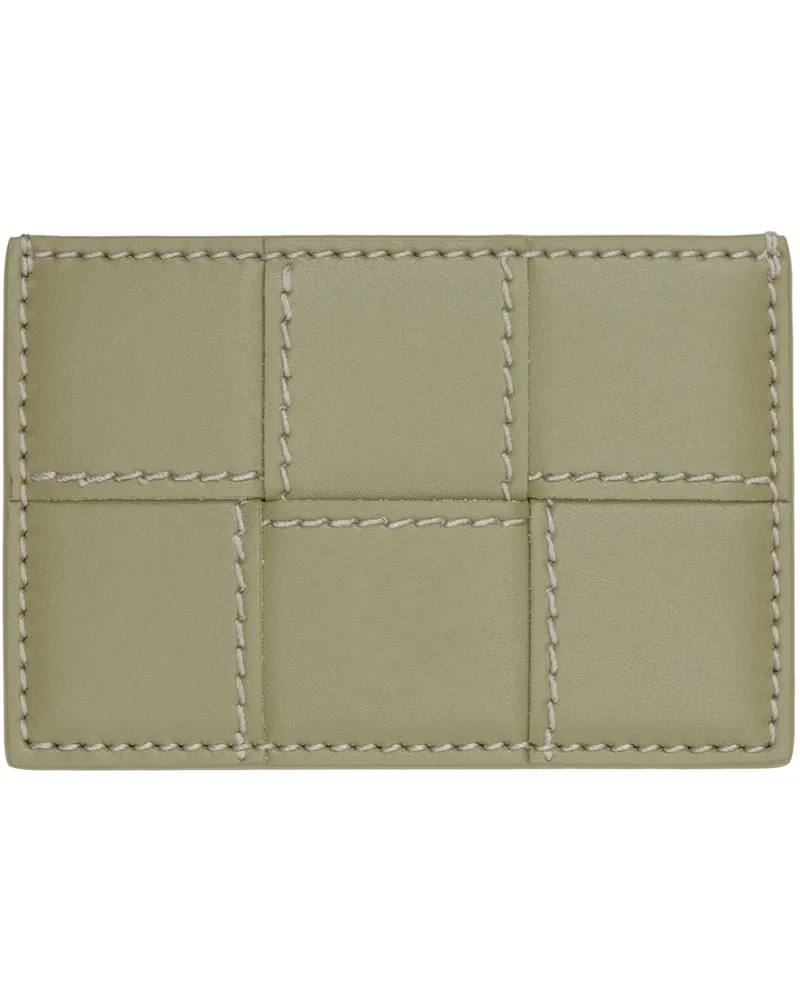 Bottega Veneta Green Cassette Credit Card Holder 2975