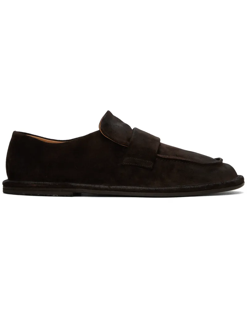 Marsèll Brown Filo Loafers Dark