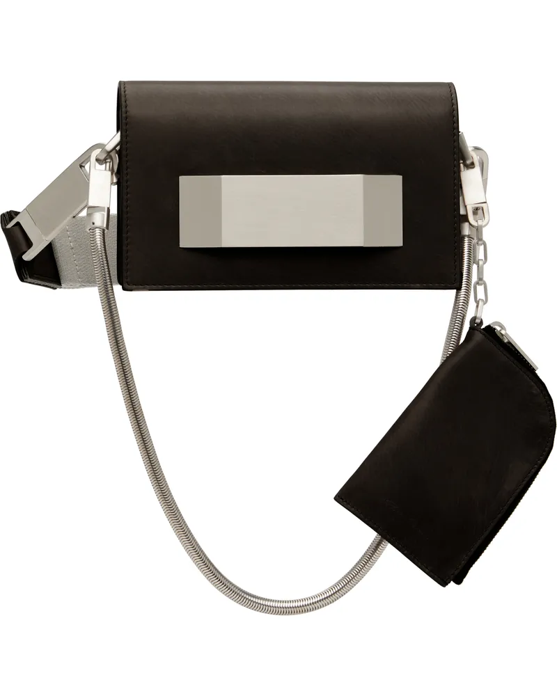 Rick Owens Black Concordians Mini Griffin Bag 09