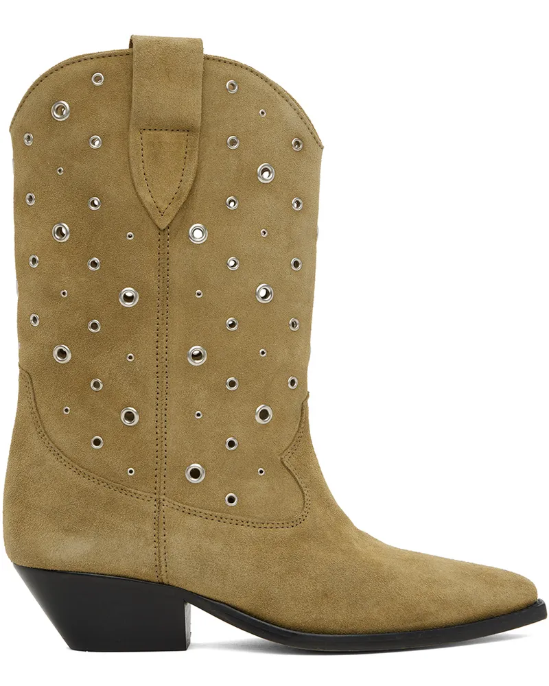 Isabel Marant Taupe Duerto Boots 50ta
