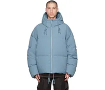 SSENSE Exclusive Blue Hoodpup Down Jacket