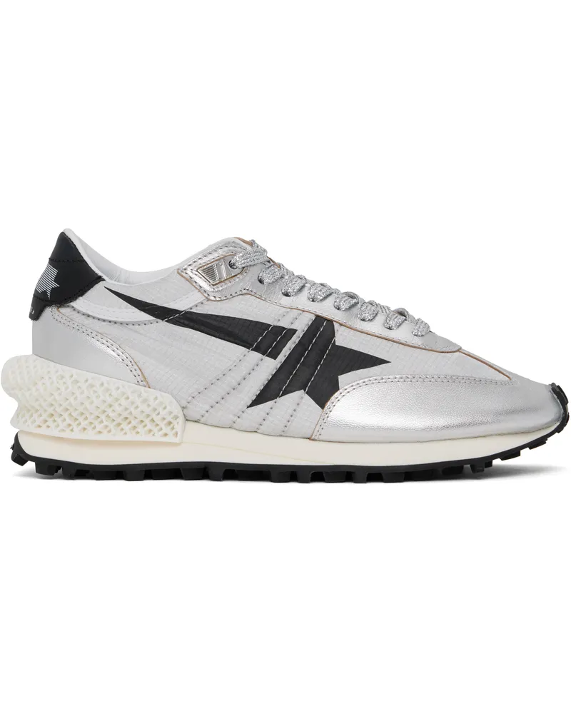 Golden Goose Silver Marathon Sneakers 60246