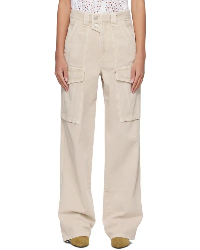 Étoile Isabel Marant Off-White Heilani Jeans 23ec