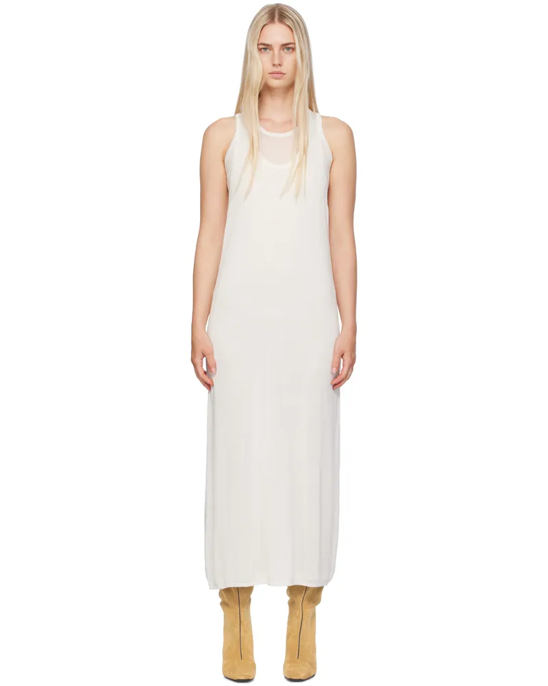 Totême Off-White Layered Maxi Dress 187