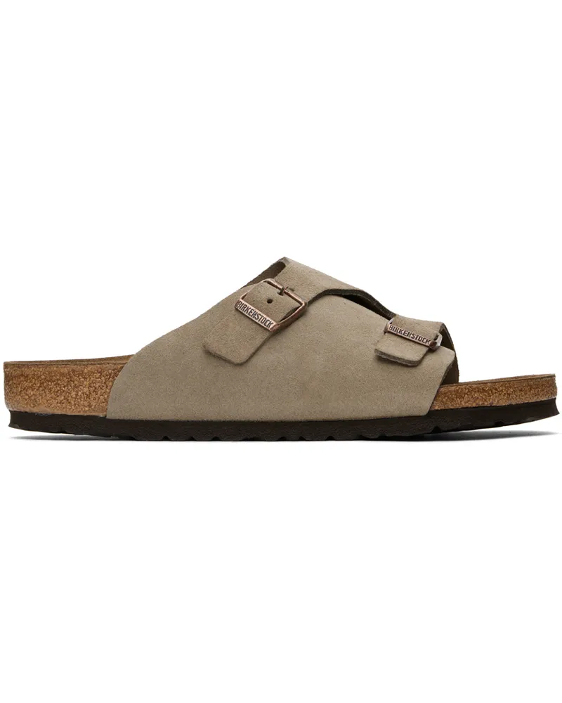 Birkenstock Taupe Regular Zürich Sandals Taupe