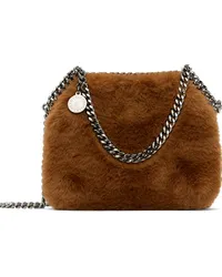 Stella McCartney Brown Mini FFF Bag Ginger