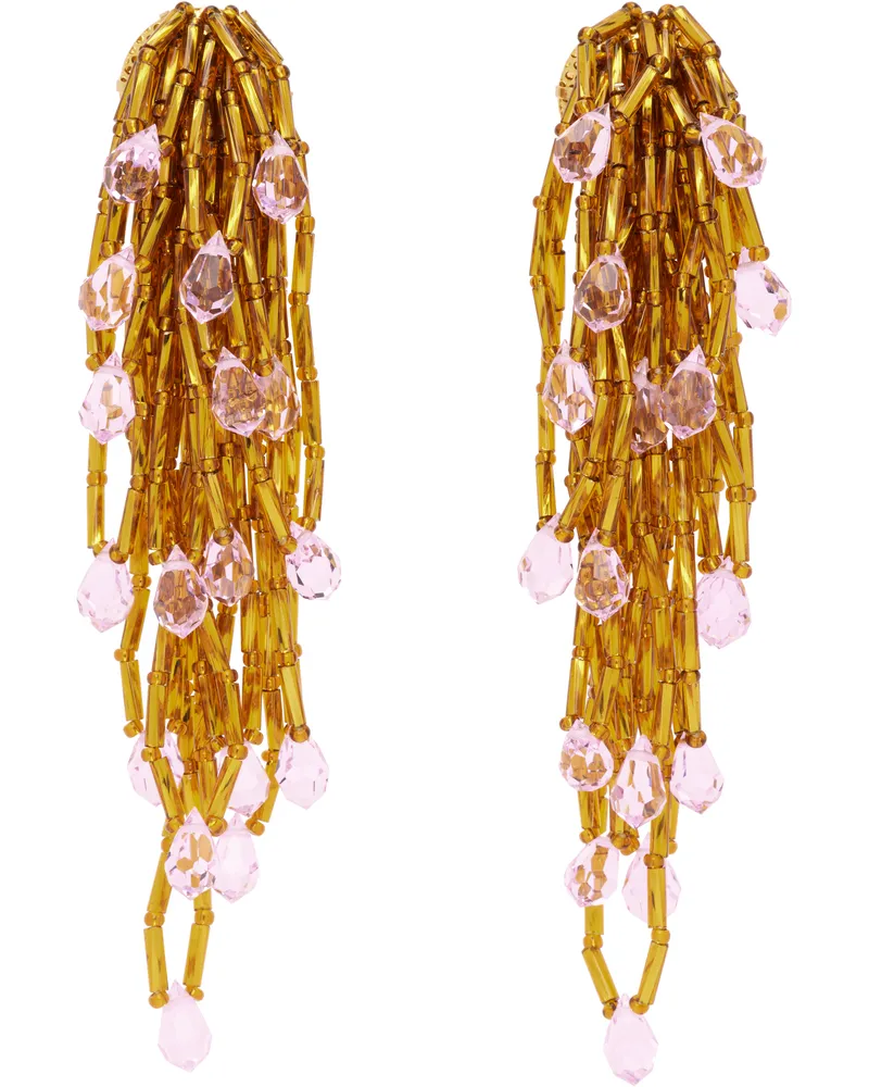 KIKO KOSTADINOV Cowen Beaded Earrings Gold