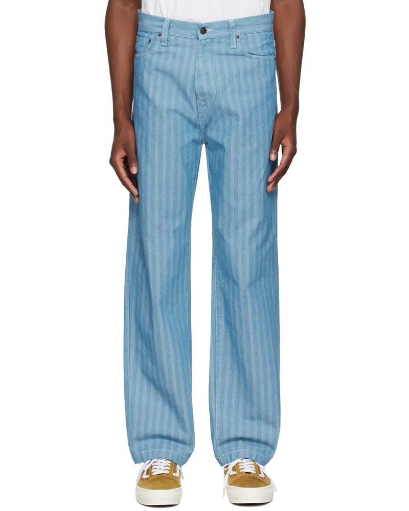 Carhartt WIP Blue Menard Jeans 02