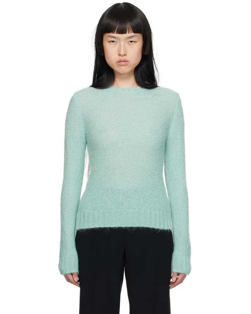 Jil Sander Blue Crewneck Sweater 457