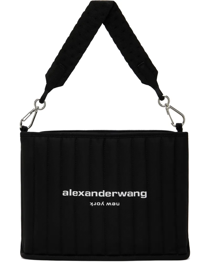 Alexander Wang Black Elite Tech Shoulder Bag Black