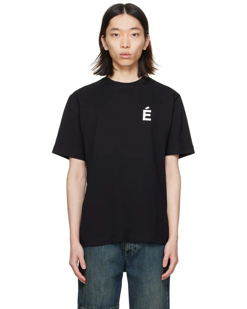Études Studio Black Wonder Patch T-Shirt Black