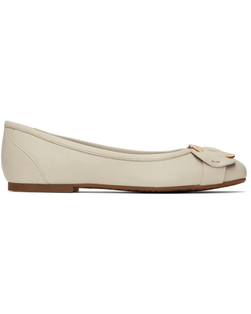 See by Chloé Off-White Chany Ballerina Flats 139